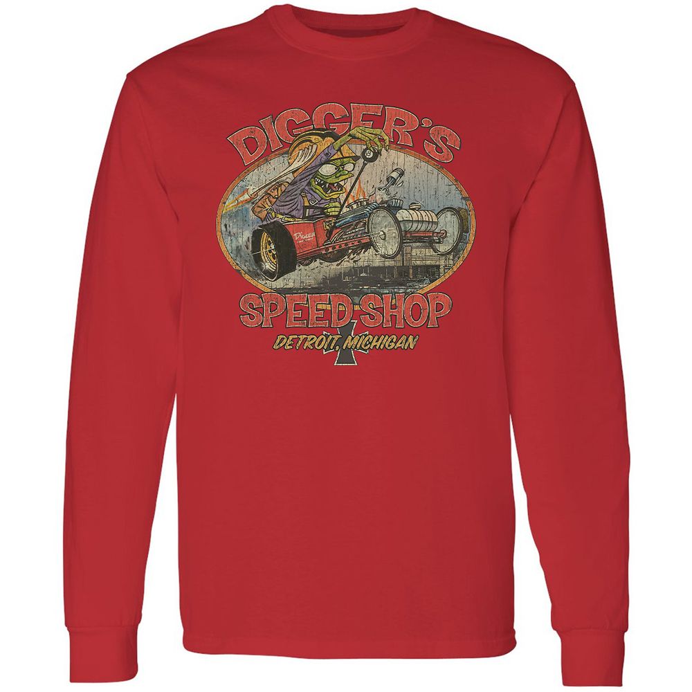 Digger's Speed Shop 1967 - Red - 14
