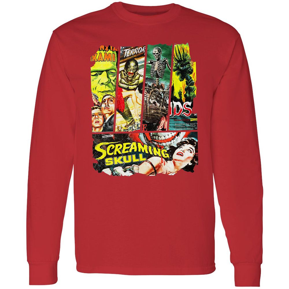 Long Sleeve T-Shirt - F1BWKCTL - Red - 14