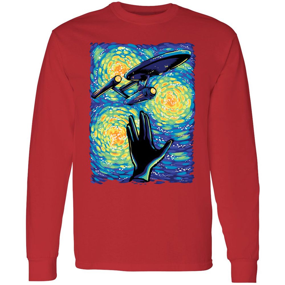 Long Sleeve T-Shirt - TS3G9UTM - Red - 14