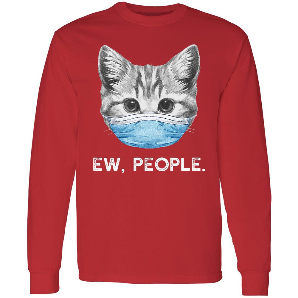 Long Sleeve T-Shirt - S72ZJ4BN - Red - 14