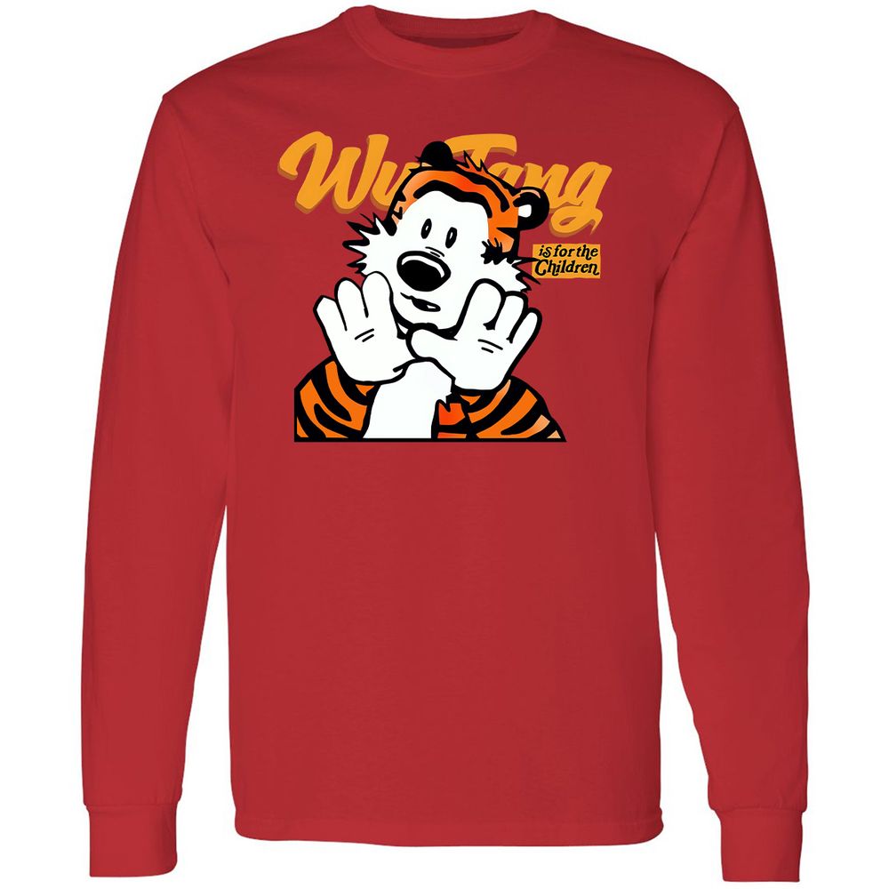 Long Sleeve T-Shirt - E1YMA8R9 - Red - 14