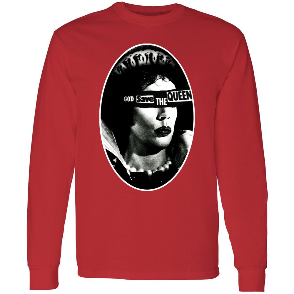 Long Sleeve T-Shirt - UJPBPHTZ - Red - 14