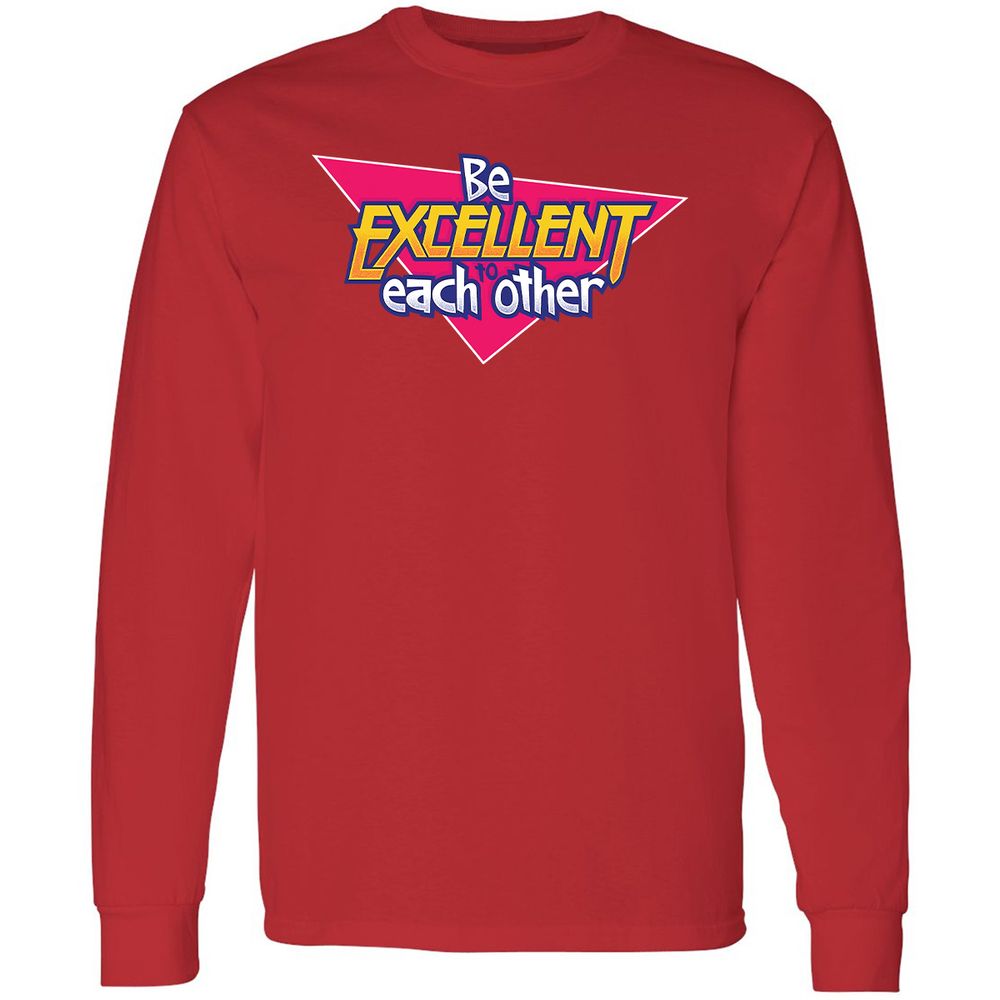 Long Sleeve T-Shirt - DE4ALZ73 - Red - 14