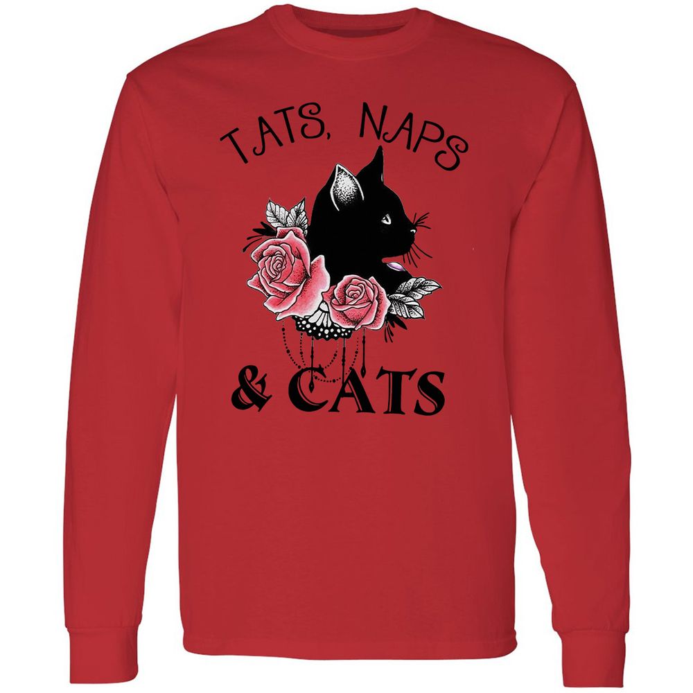 Long Sleeve T-Shirt - RG7L1MEH - Red - 14