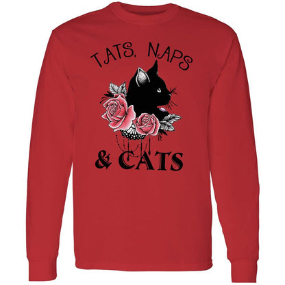 Long Sleeve T-Shirt - RG7L1MEH - Red - 14