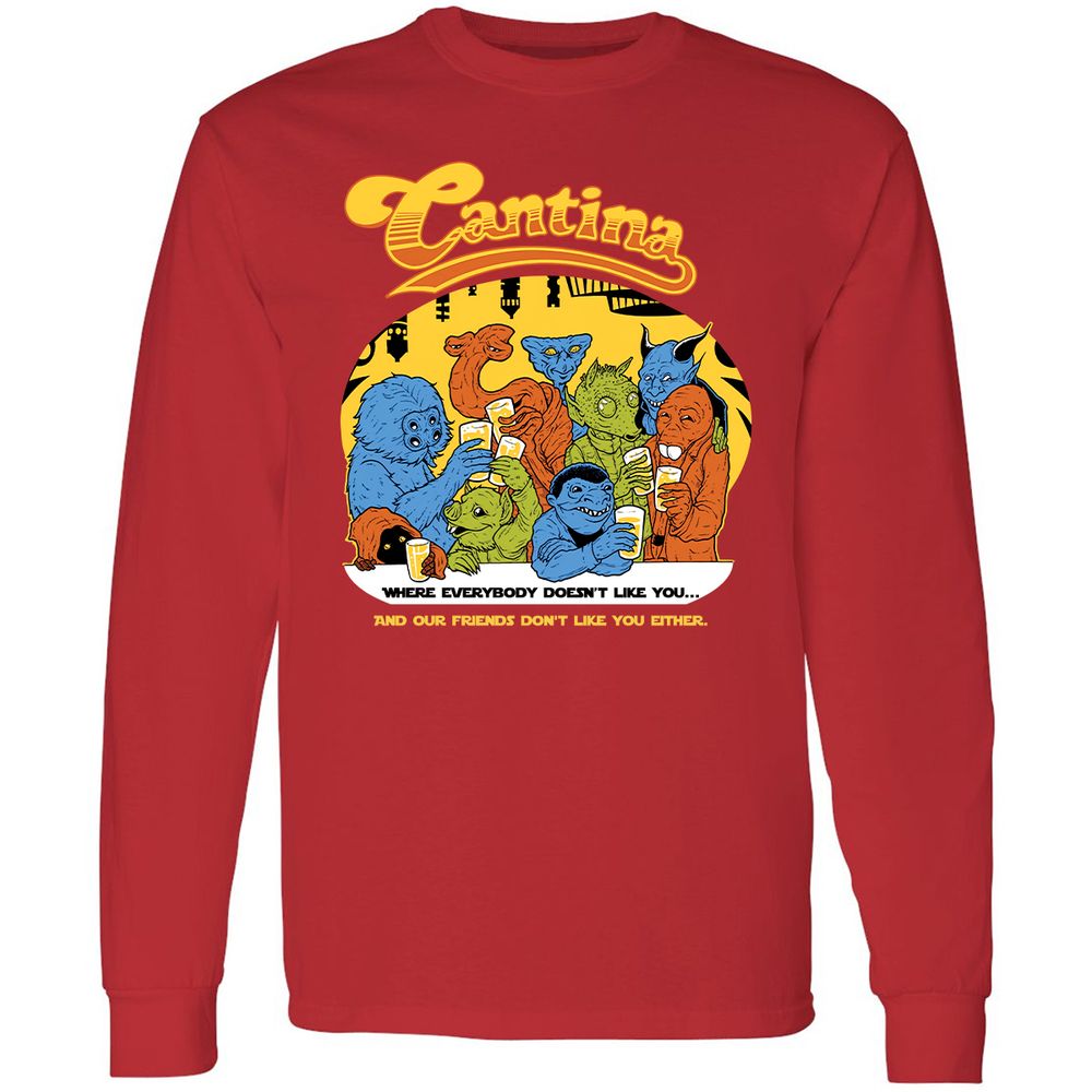 Long Sleeve T-Shirt - A5ALZUV2 - Red - 14