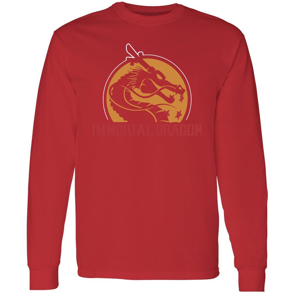 Long Sleeve T-Shirt - UTZX6CAD - Red - 14