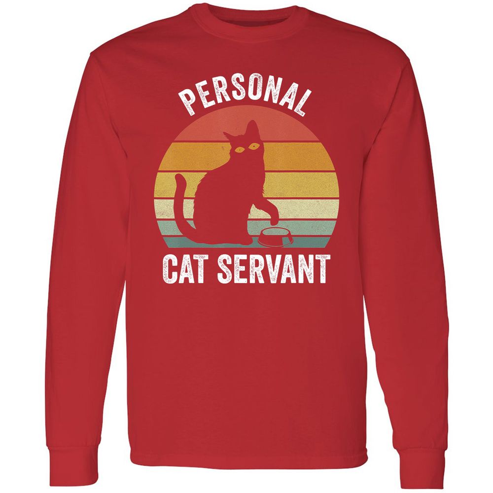 Long Sleeve T-Shirt - JZ55K9Y6 - Red - 14