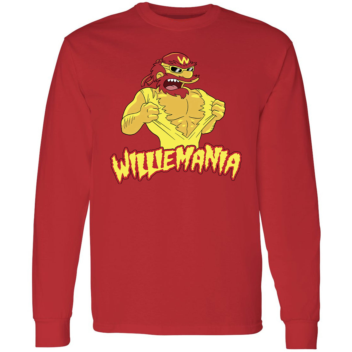 Long Sleeve T-Shirt - PMAVC7GN - Red - 14