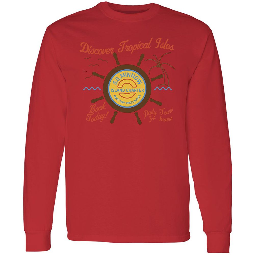 Long Sleeve T-Shirt - NQW8V4CK - Red - 14