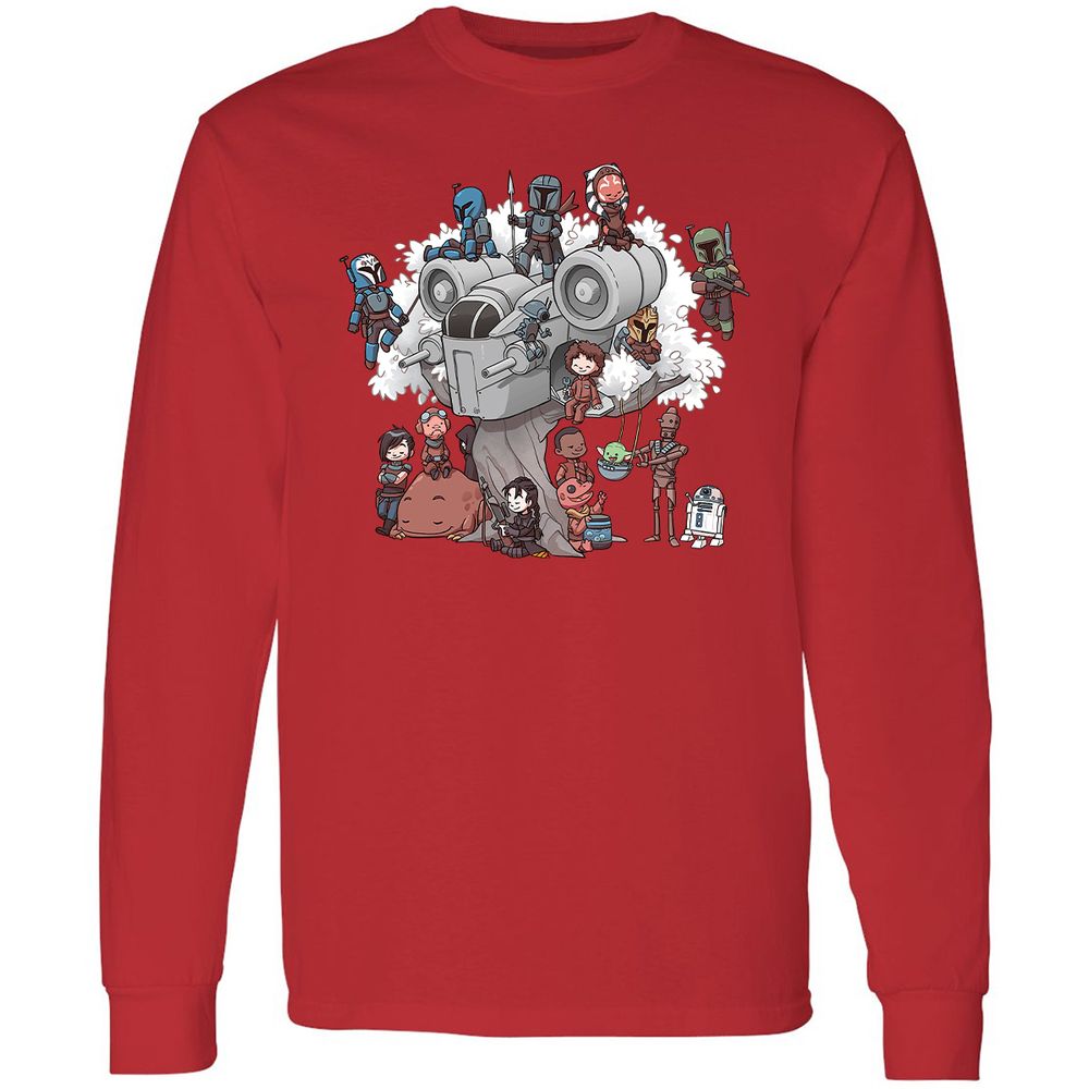 Long Sleeve T-Shirt - RCUB39AF - Red - 14