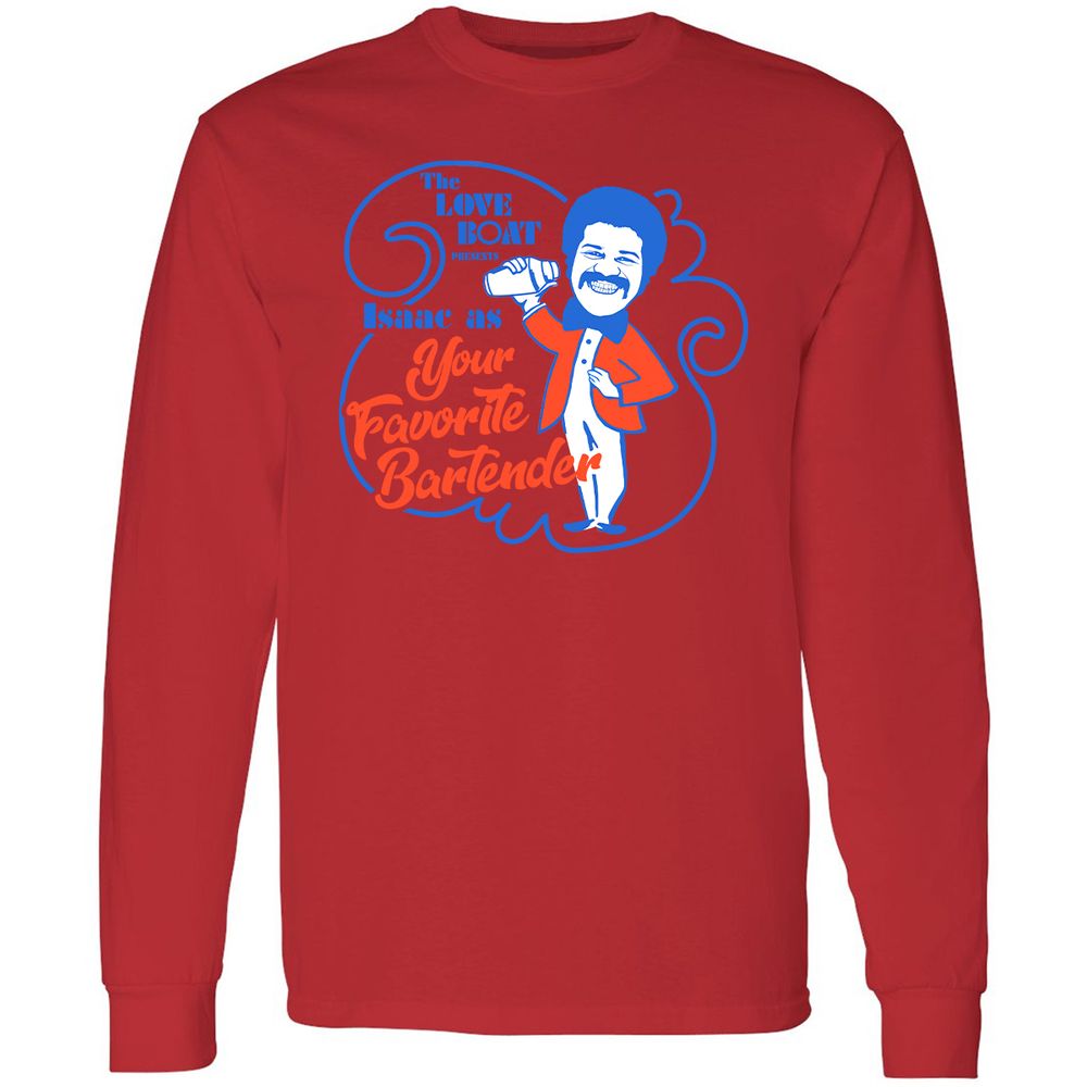 Long Sleeve T-Shirt - M8698JW4 - Red - 14