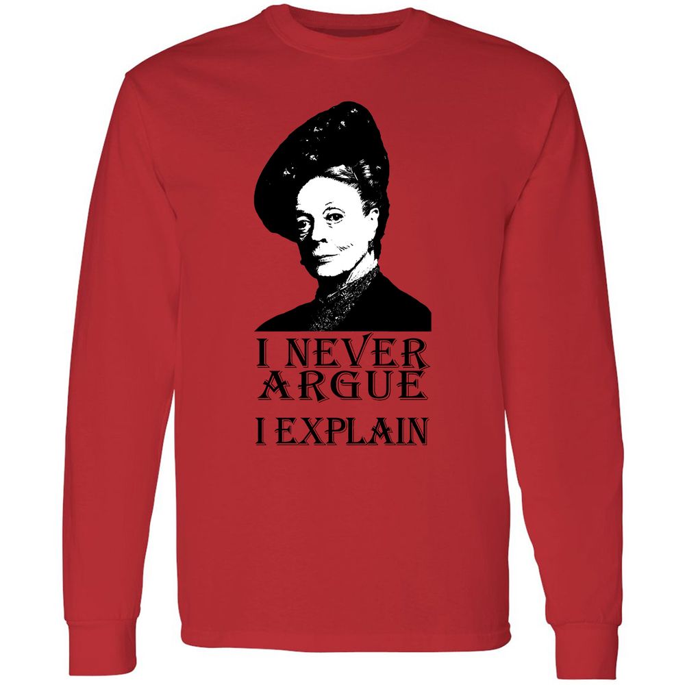 I never argue - Red - 14