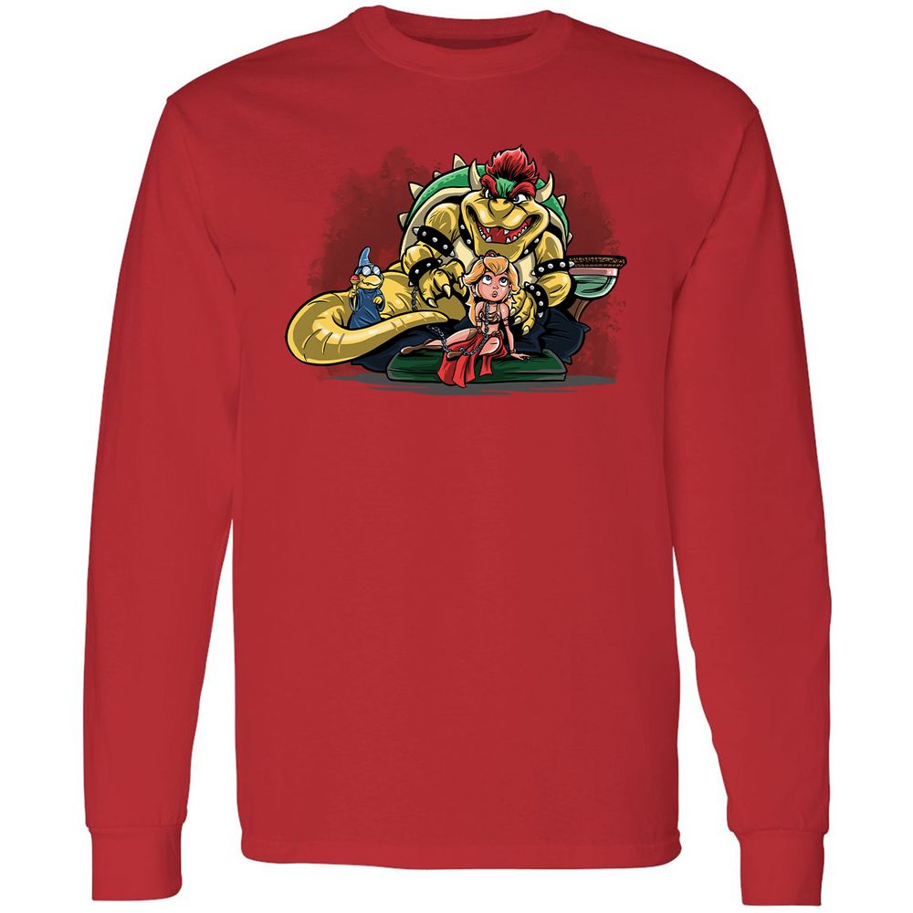 Long Sleeve T-Shirt - H71D6EDV - Red - 14