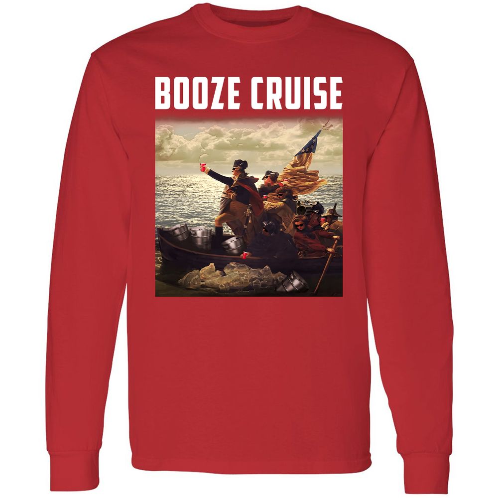 Long Sleeve T-Shirt - RUP6Z2ZD - Red - 14