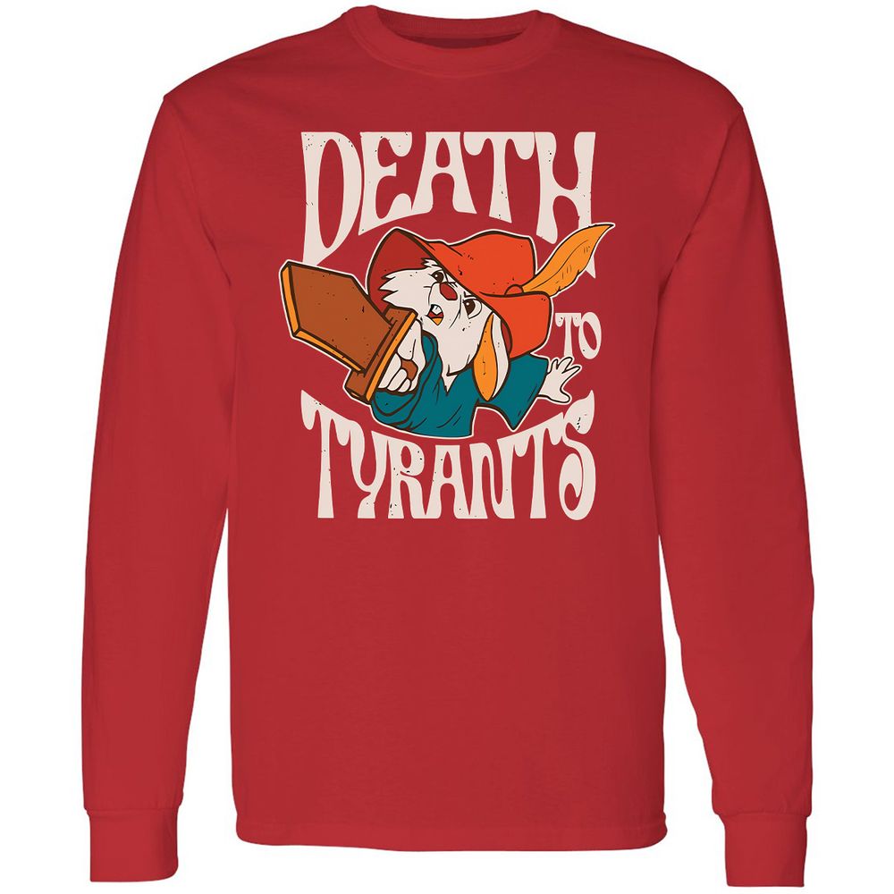 Long Sleeve T-Shirt - NH5F6LJR - Red - 14