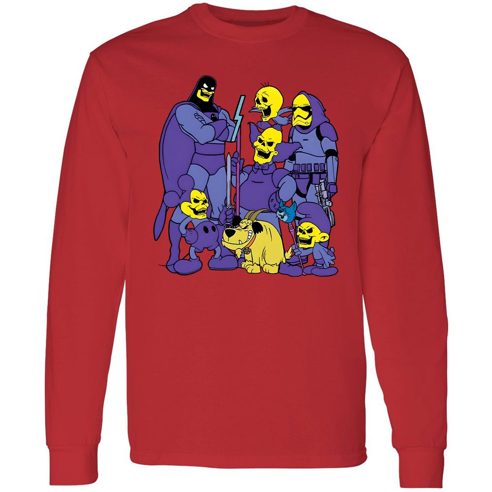 Long Sleeve T-Shirt - DFP1VWP3 - Red - 14