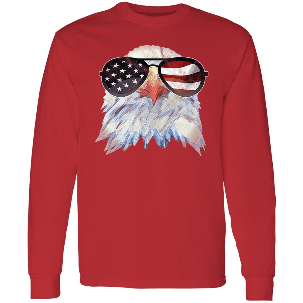 Long Sleeve T-Shirt - JBC44FKQ - Red - 14