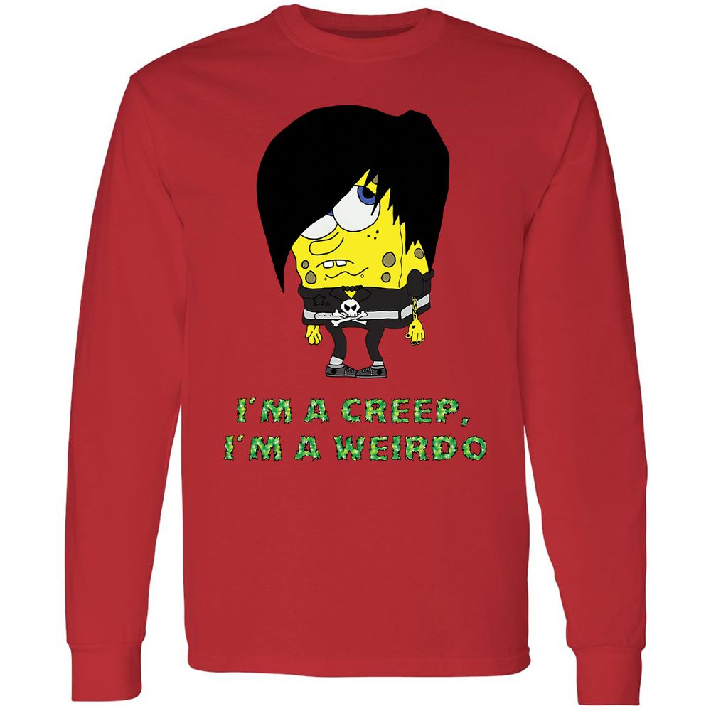 Long Sleeve T-Shirt - L3CWA4B6 - Red - 14