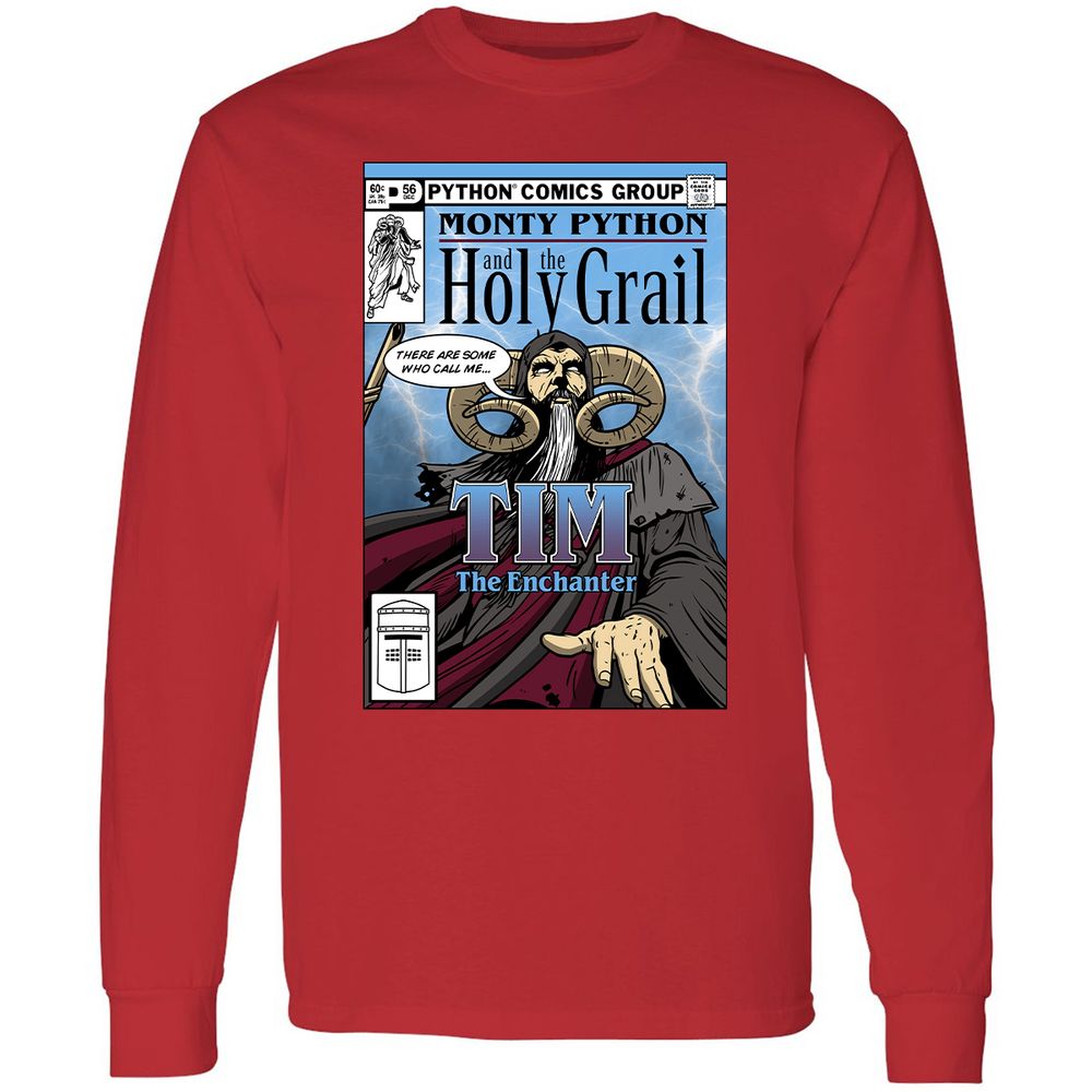 Long Sleeve T-Shirt - S4ZWVMFH - Red - 14