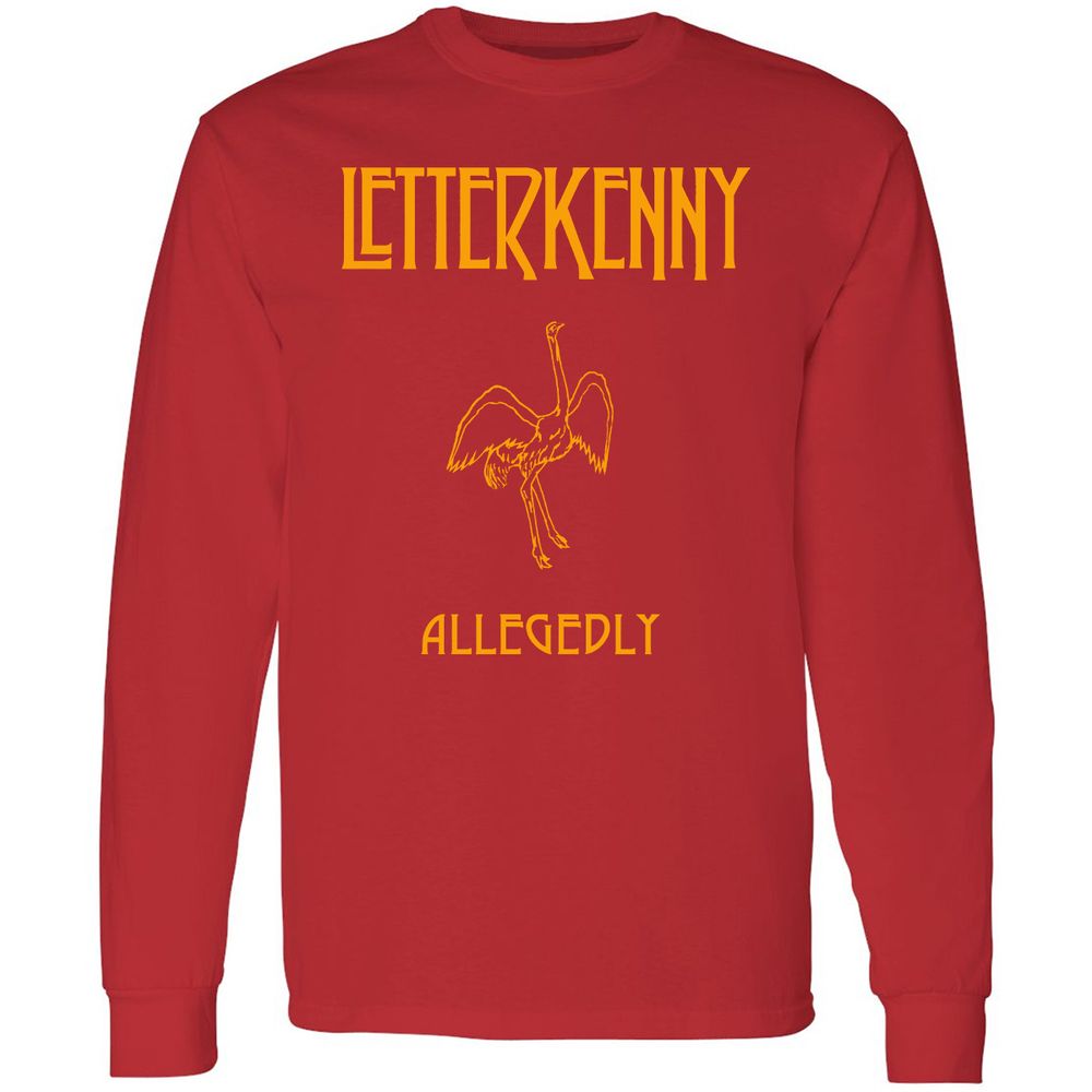 Long Sleeve T-Shirt - 9A6868TM - Red - 14