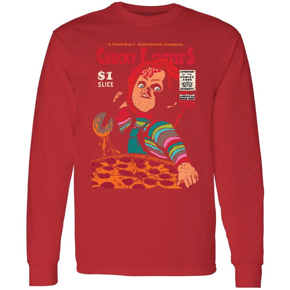 Long Sleeve T-Shirt - 1RGDYNYA - Red - 14
