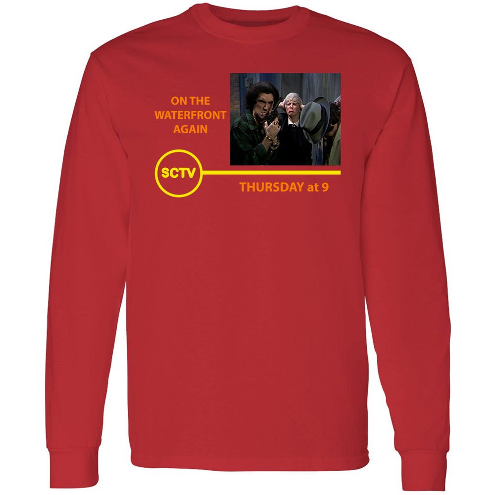 Long Sleeve T-Shirt - M4G4EWWX - Red - 14