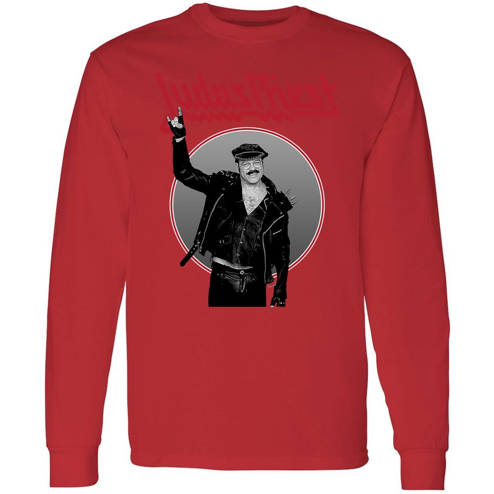 Long Sleeve T-Shirt - XKJ2PYTB - Red - 14