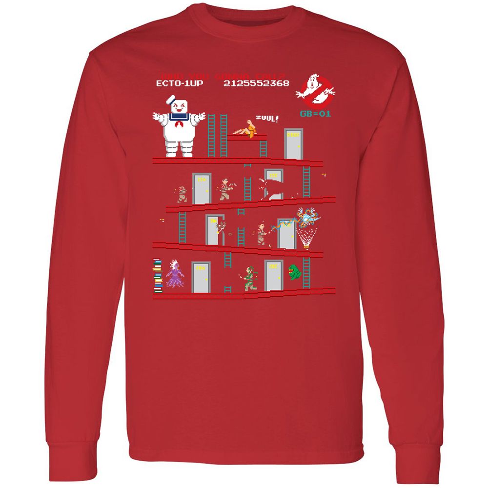Long Sleeve T-Shirt - 56U48UDJ - Red - 14