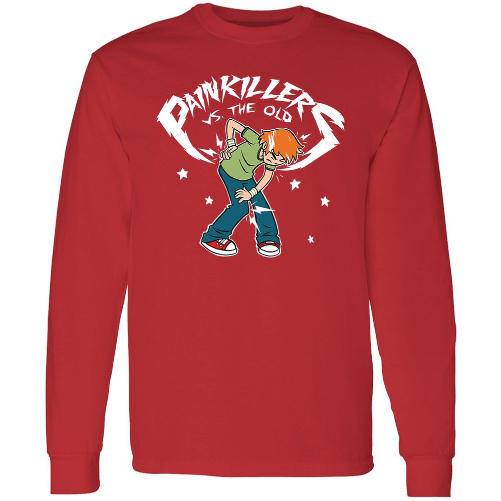 Long Sleeve T-Shirt - Y1E9FEEN - Red - 14