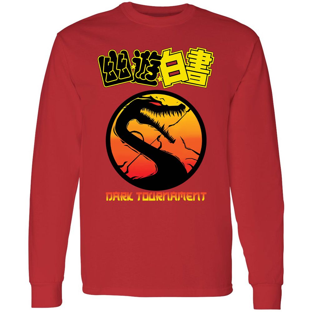 Long Sleeve T-Shirt - SUKRDWWB - Red - 14