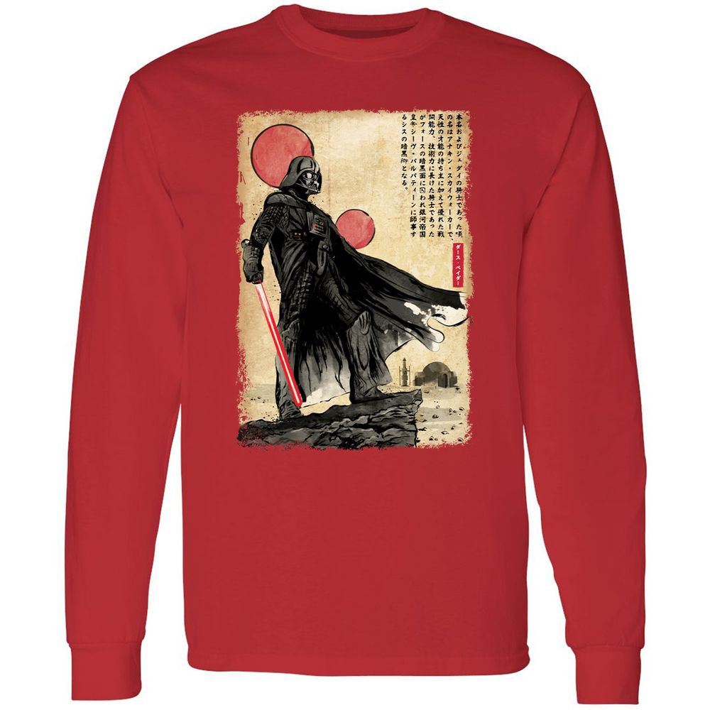 Long Sleeve T-Shirt - E2AQLZNE - Red - 14