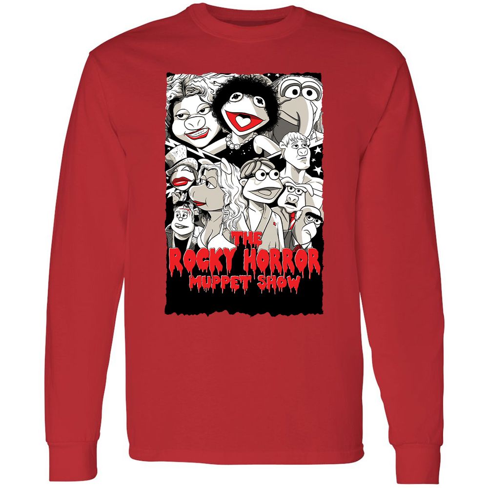 Long Sleeve T-Shirt - 469UP1QD - Red - 14