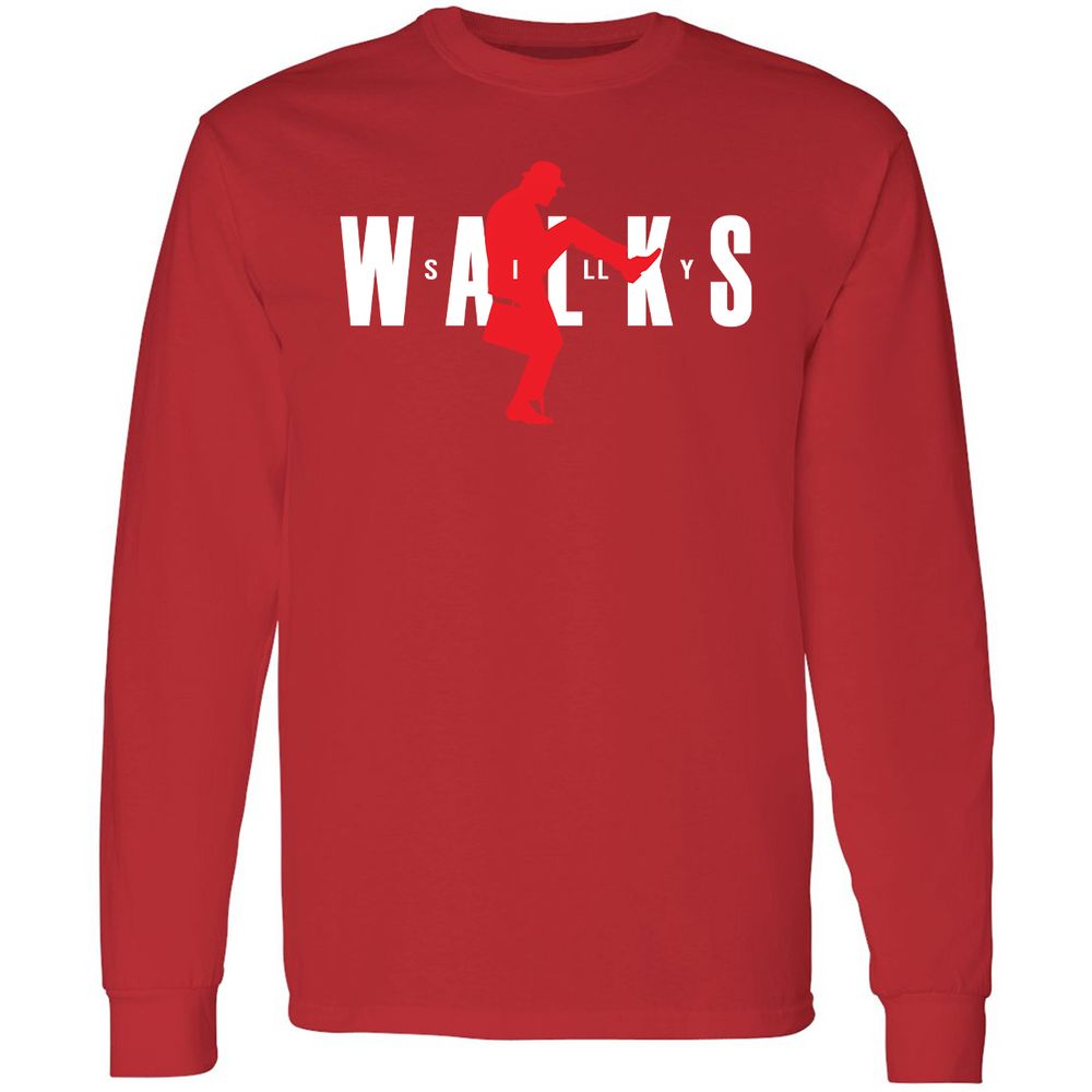 Long Sleeve T-Shirt - SVVKLDFR - Red - 14