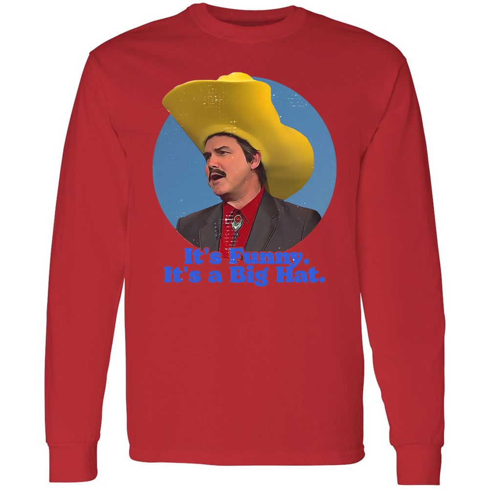 Long Sleeve T-Shirt - GA98J4AD - Red - 14