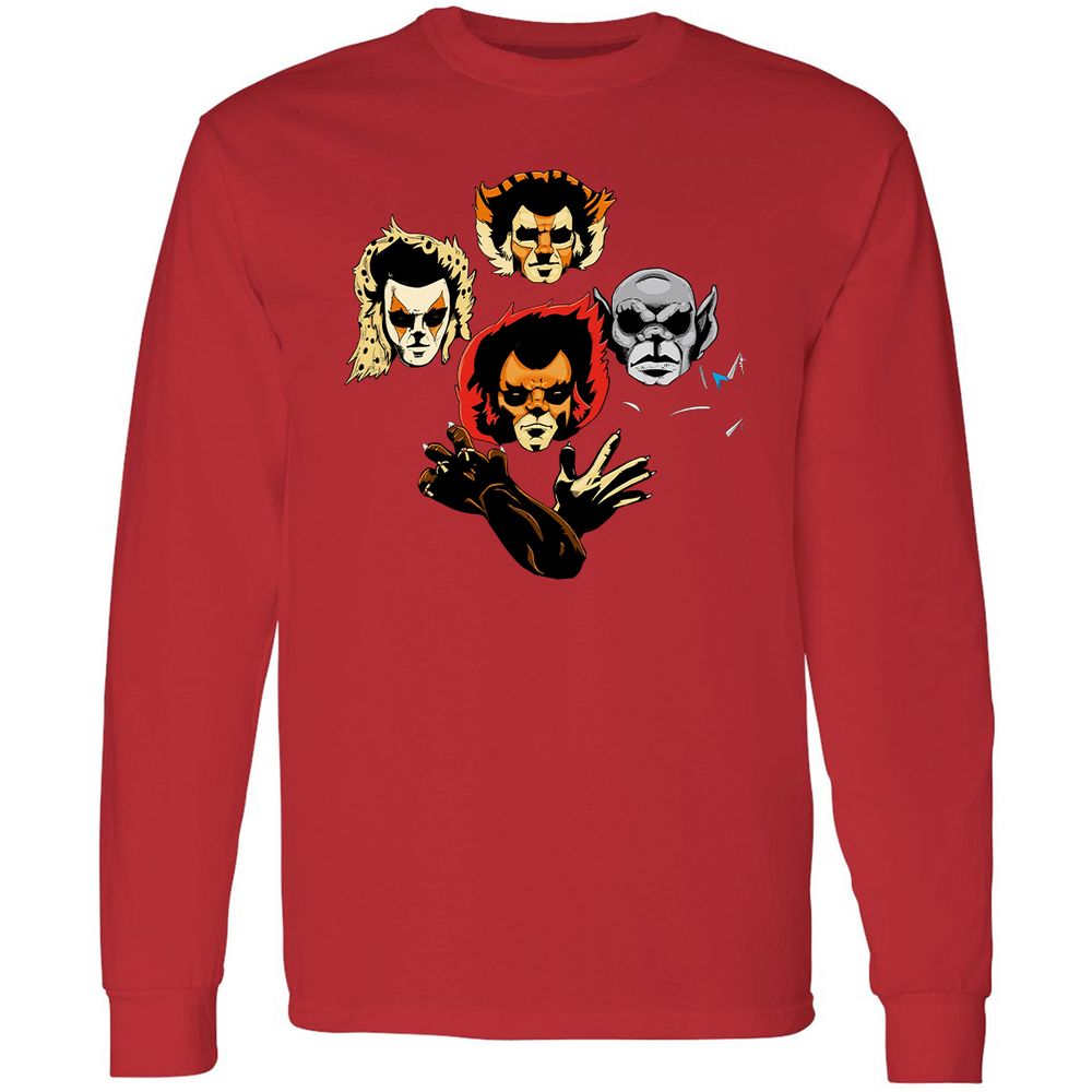 Long Sleeve T-Shirt - X7348PG3 - Red - 14