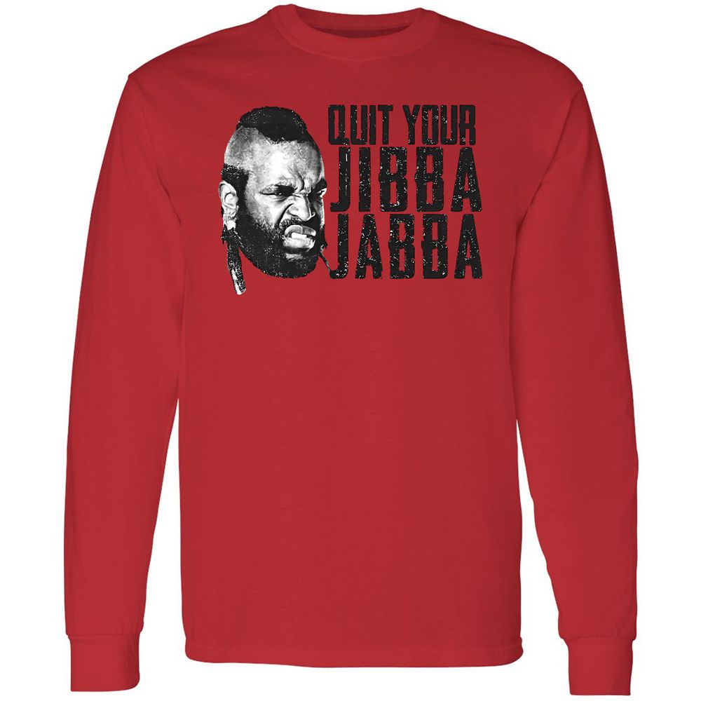 Long Sleeve T-Shirt - KZ1FUWL7 - Red - 14