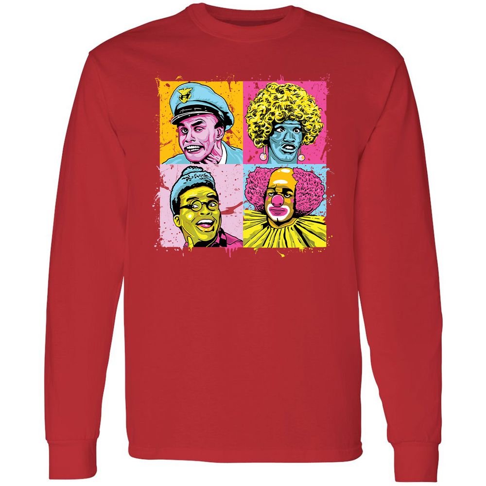 Long Sleeve T-Shirt - M2NSATUL - Red - 14