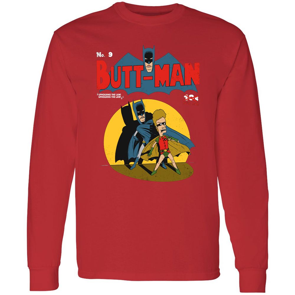 Long Sleeve T-Shirt - 7RHWV1PR - Red - 14