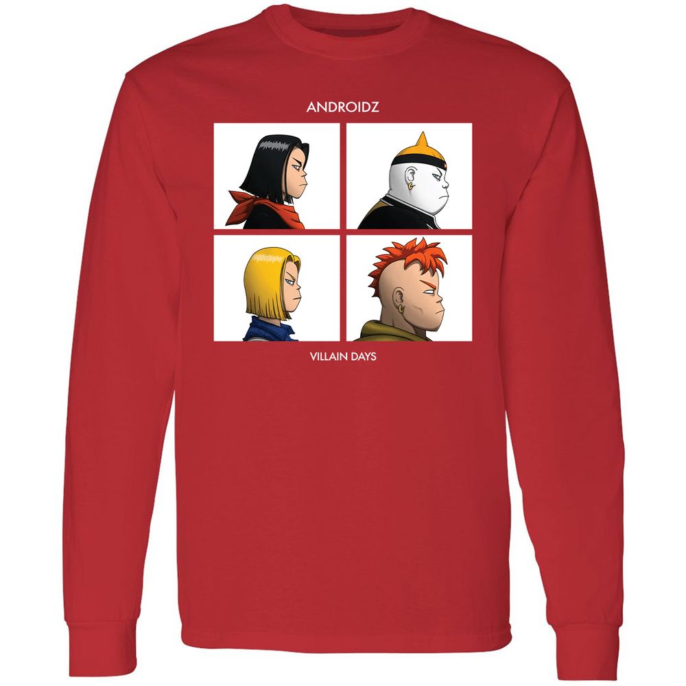 Long Sleeve T-Shirt - KWEELFGS - Red - 14