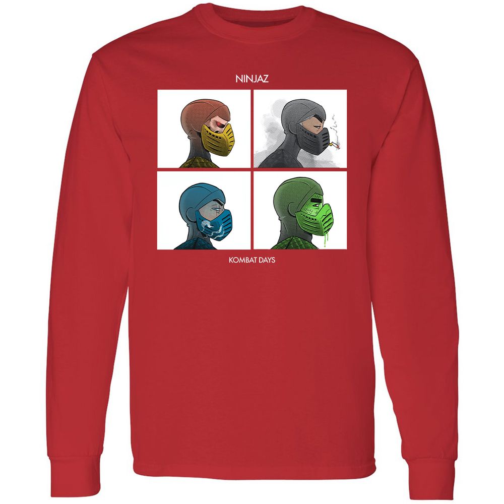Long Sleeve T-Shirt - 62ZDAE5R - Red - 14