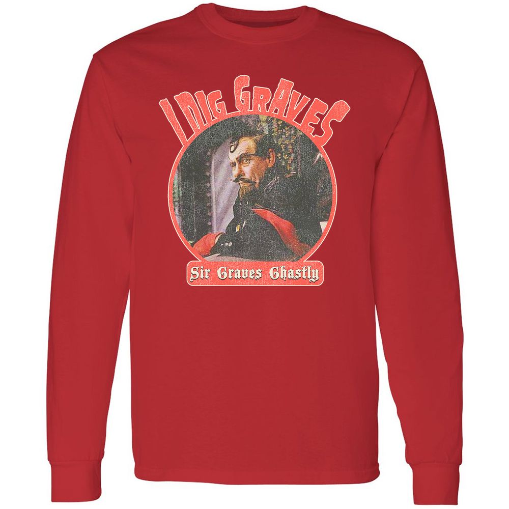 Long Sleeve T-Shirt - HJX9KPJW - Red - 14