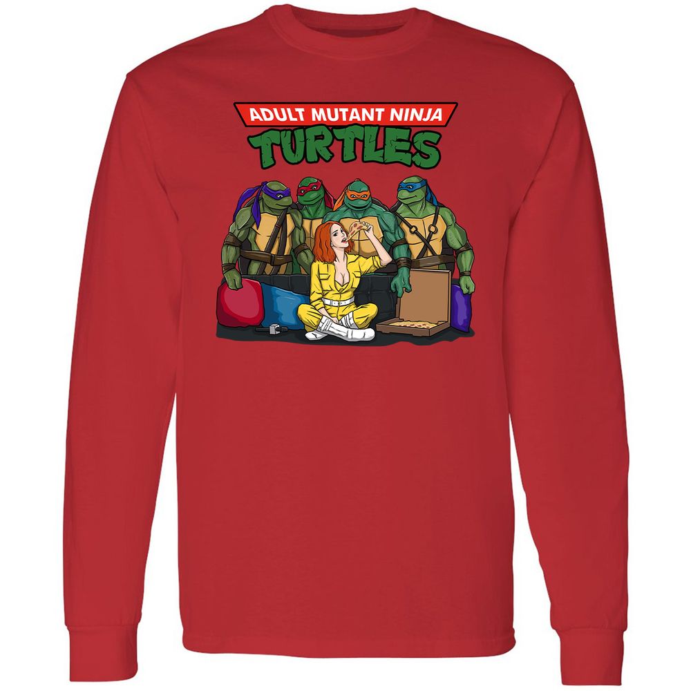 Long Sleeve T-Shirt - 22KUZ6LZ - Red - 14