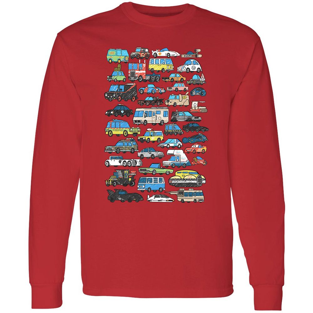 Long Sleeve T-Shirt - JK22N8UX - Red - 14