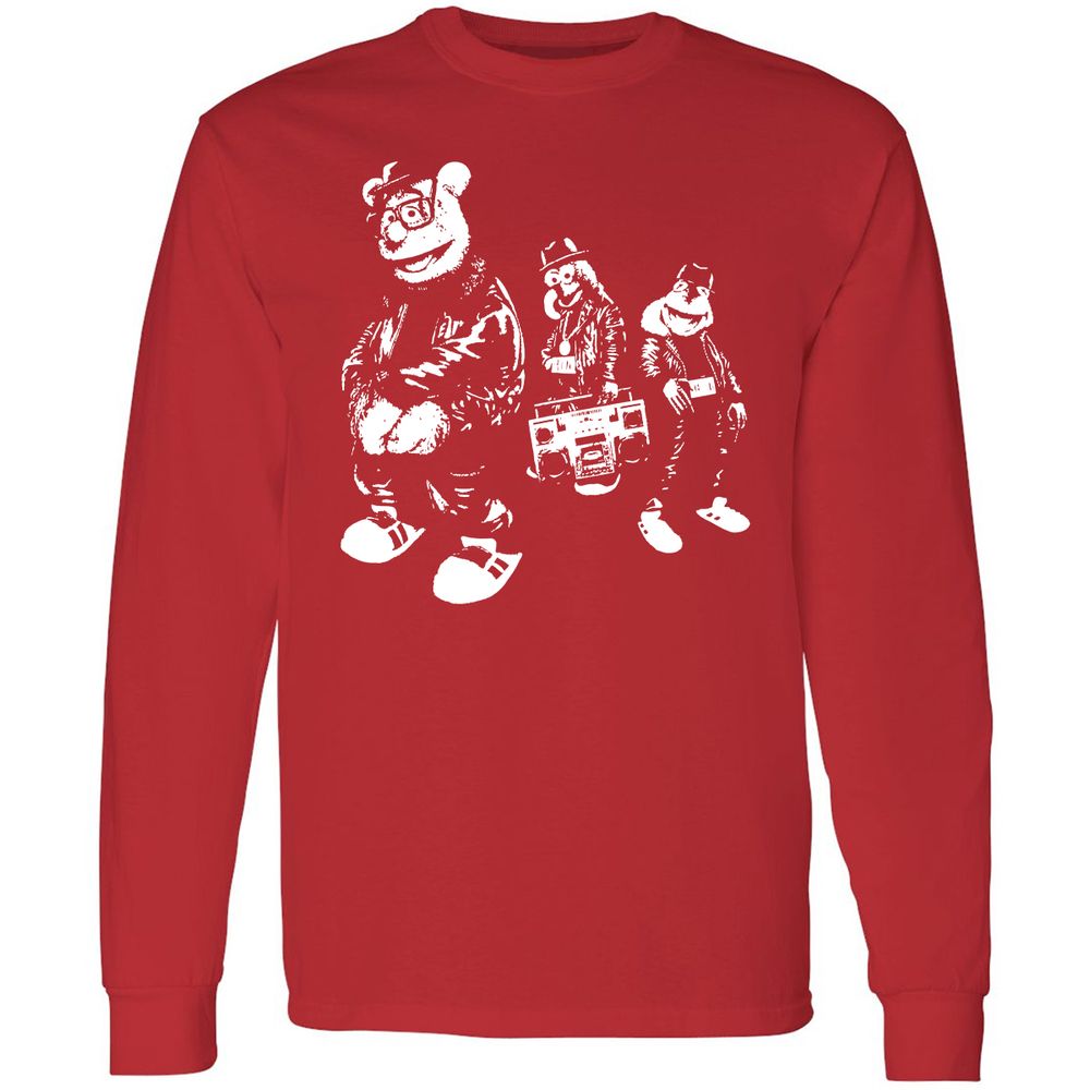 Long Sleeve T-Shirt - WFJQ81JY - Red - 14