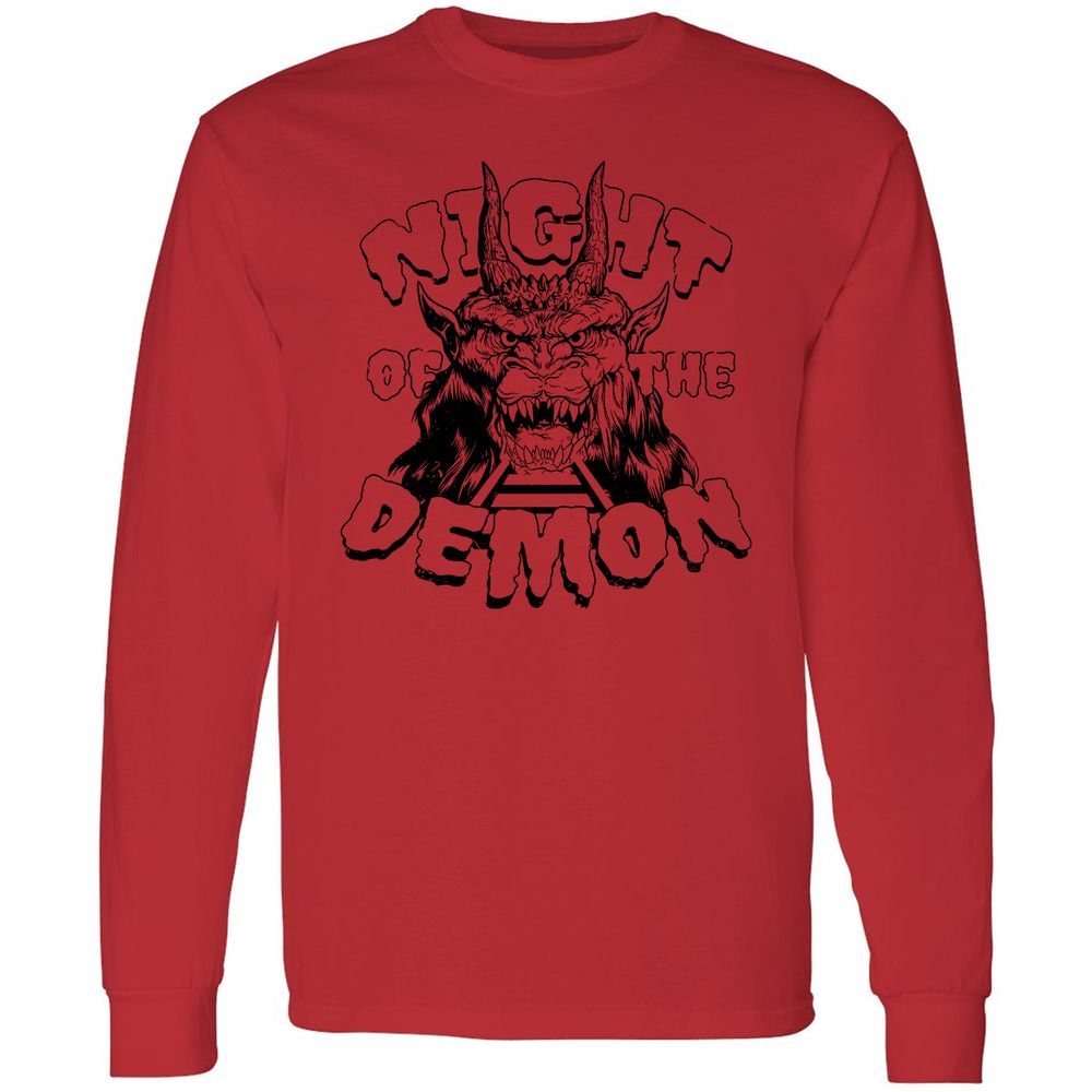 Long Sleeve T-Shirt - NGRYZVW3 - Red - 14