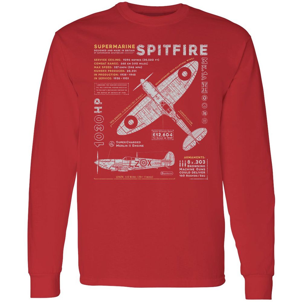 Supermarine Spitfire Essential - Red - 14