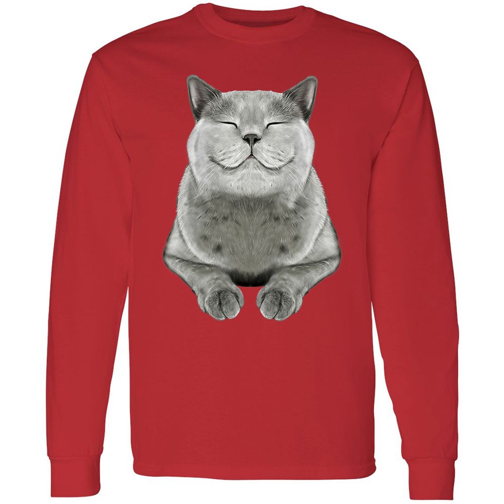 Long Sleeve T-Shirt - SYTZ4NRC - Red - 14