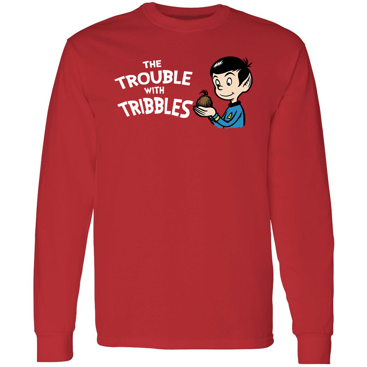 Long Sleeve T-Shirt - QSQ3LUUX - Red - 14