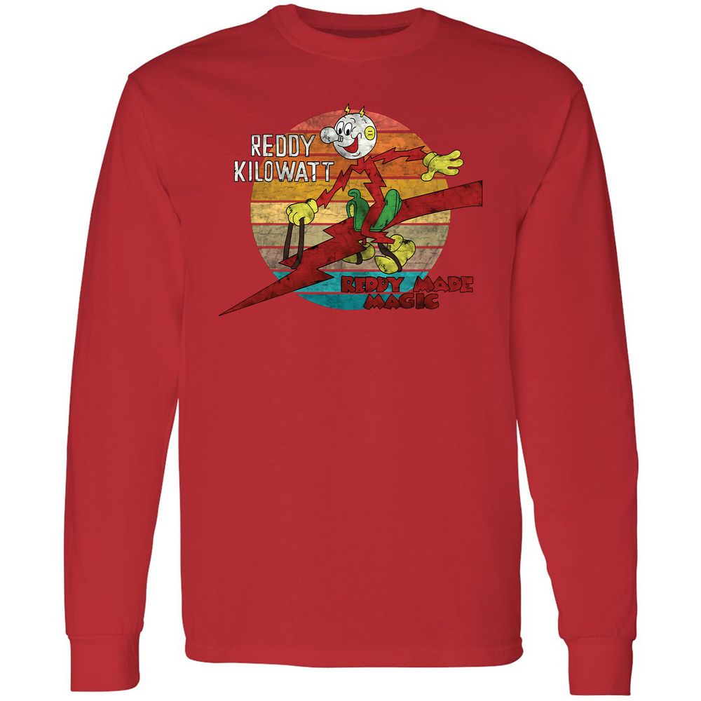 Long Sleeve T-Shirt - 9J4JDEC4 - Red - 14